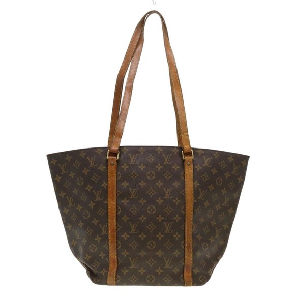 LOUIS VUITTON Monogram Sac Shopping Tote Bag LV Auth - Picture 9 of 16